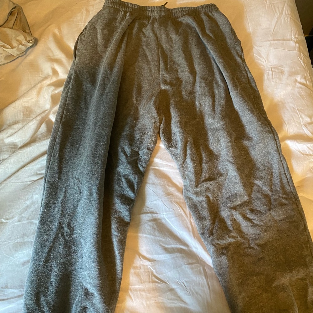 Grey sweats